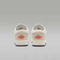 Nike Air Jordan 1 Low SE Big детские Кроссовки цвет белый