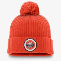 Houston Astros Cooperstown Peak чоловічі Nike MLB Cuffed Pom Beanie Orange