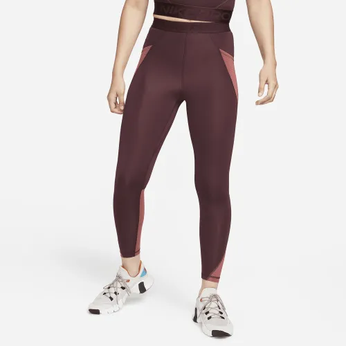 Nike Pro SE жіноча З високою талією Full-Length лосіни з кишенямиколір червоний