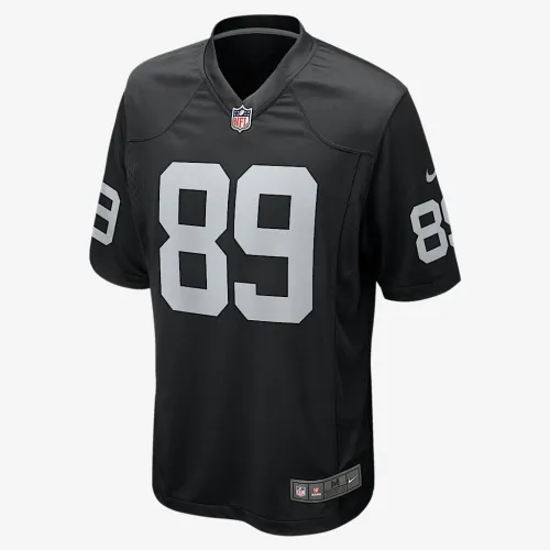 Brock Bowers Las Vegas Raiders чоловічі Nike NFL Game Jersey колір чорний