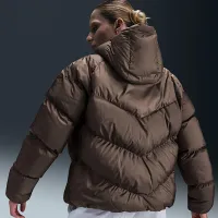 Nike Sportswear Windpuffer женская Storm-FIT Loose Куртка цвет коричневый