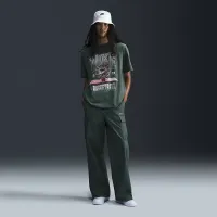 Nike жіноча Short-Sleeve баскетбольні футболка колір зелений