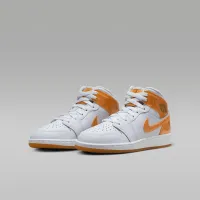 Nike Air Jordan 1 Mid SE Big дитячі Кросівки колір сірий