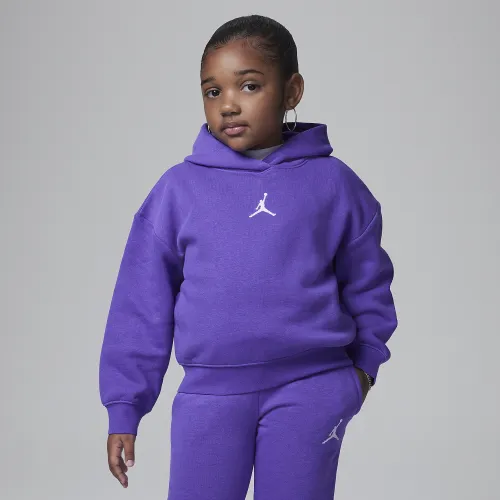 Nike Jordan Icon Play Pullover Толстовка с капюшоном Little Kids Толстовка с капюшоном цвет фиолетовый