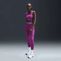 Nike Pro Sculpt женская С высокой Талией 7/8 лосины цвет фиолетовый