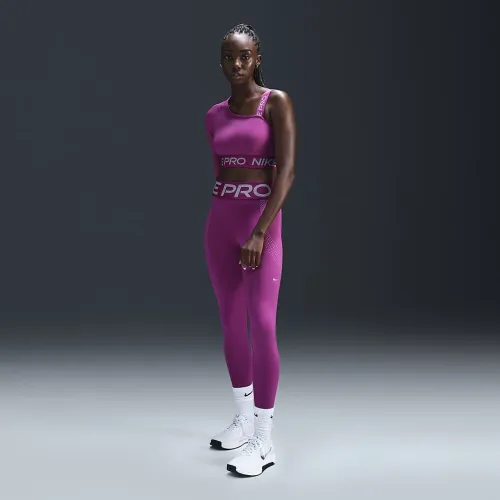 Nike Pro Sculpt жіноча З високою талією 7/8 лосіни колір фіолетовий