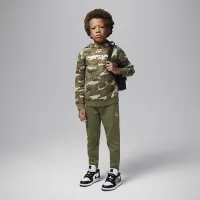 Nike Jordan Little дитячі MVP Camo Fleece 2-Piece Pullover Толстовка з капюшоном комплект колір зелений
