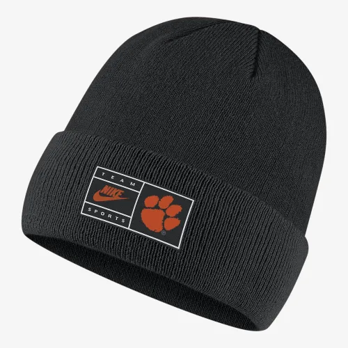 Clemson Nike College Beanie Black