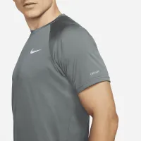 Nike Essential чоловічі Short-Sleeve Hydroguard Swim Shirt колір сірий