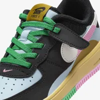 Nike Force 1 Low LV8 2 EasyOn Little детские Кроссовки цвет черный