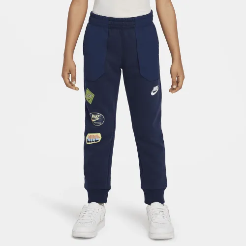 Nike Sportswear Little дитячі Fleece Joggers блакитний
