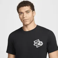 Nike чоловічі Fitness футболка колір чорний