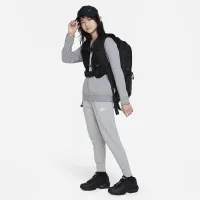 Nike Sportswear Club Fleece Big детские (Girls') С высокой Талией Fitted Pants цвет серый