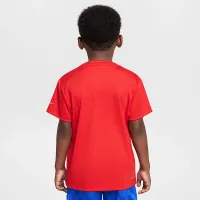Nike Dri-FIT Little детские Multi Bold Graphic Top цвет красный