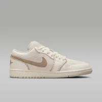 Nike Air Jordan 1 Low SE женская Кроссовки цвет коричневый