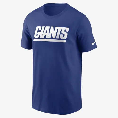 New York Giants Primetime Wordmark Essential чоловічі Nike NFL футболка блакитний
