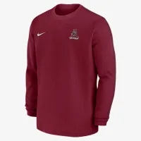 Alabama Crimson Tide Sideline Coach чоловічі Nike College Long-Sleeve Top колір червоний