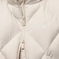 Nike Jordan Brooklyn жіноча Therma-FIT Quilted Puffer Vest колір коричневий
