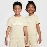 Nike Little детские Club Family 2-Piece шорты набор цвет коричневый