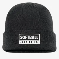 Nike Swoosh Peak Softball Beanie цвет черный