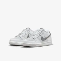 Nike Dunk Low Big детские Кроссовки цвет белый