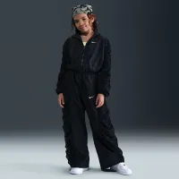 Nike Sportswear Girls' Woven Куртка колір чорний