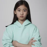 Nike Jordan Brooklyn Essentials Big детские Pullover Толстовка с капюшоном цвет зеленый