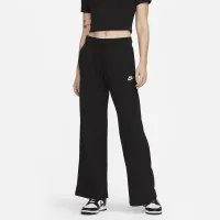 Nike Sportswear Club Fleece женская Mid-Rise Wide-Leg Sweatpants цвет черный