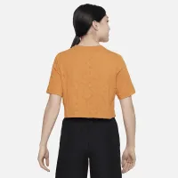 Nike Dri-FIT One Big дитячі (Girls') тренувальні Top Orange