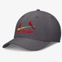 St. Louis Cardinals Swoosh мужские Nike Dri-FIT MLB Hat цвет серый