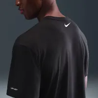 Nike Swim Swoosh Hydroguard мужские Short-Sleeve Top цвет черный