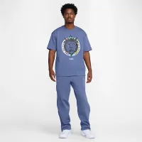 Nike LeBron мужские Max90 баскетбольные футболка синий