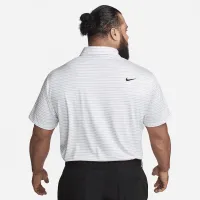 Nike Tour чоловічі Dri-FIT Striped для гольфу Polo колір білий