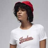 Nike Jordan жіноча Slim футболка колір білий