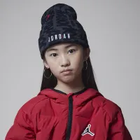 Nike Jordan Big детские 2-Piece Beanie набор цвет черный