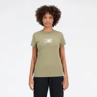 Футболка New Balance WT33515CGN - зелена