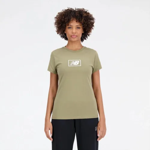 Футболка New Balance WT33515CGN - зелена