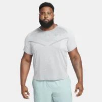 Nike TechKnit чоловічі Dri-FIT ADV Short-Sleeve Running Top колір сірий