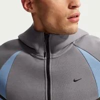Nike Tech мужские Color-Block Full-Zip Fleece Windrunner Куртка цвет черный