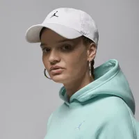 Nike Jordan Club Unstructuколір червоний Curved-Bill Hat колір білий