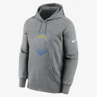 Los Angeles Chargers Icon Men’s Nike Therma NFL Pullover Толстовка с капюшоном цвет серый