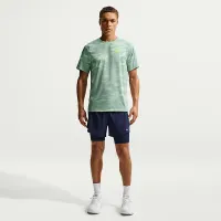Nike Stride мужские Dri-FIT ADV Short-Sleeve Running Top цвет зеленый