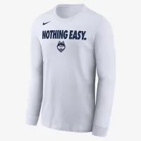 UConn чоловічі Nike College Long-Sleeve футболка колір білий