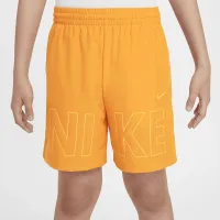 Nike Multi Big дитячі Woven тренувальні шорти Orange
