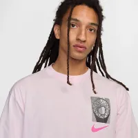 Nike мужские Max90 баскетбольные футболка Pink