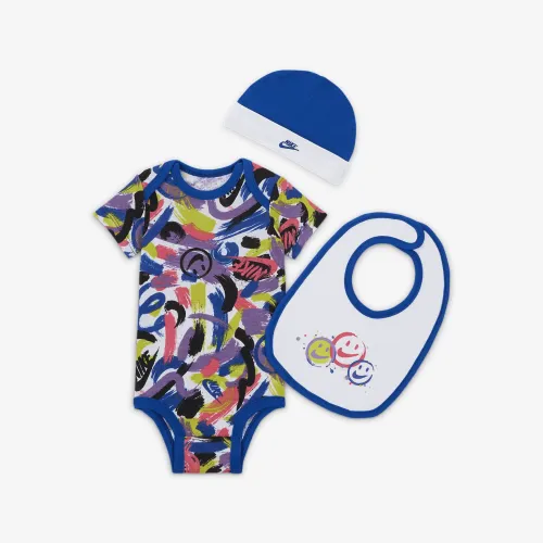 Nike Express Yourself Baby 3-Piece Bodysuit набор цвет белый