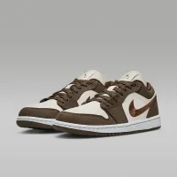 Nike Air Jordan 1 Low SE женская Кроссовки цвет коричневый