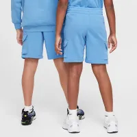 Nike Sportswear Club Big дитячі French Terry Cargo шорти блакитний