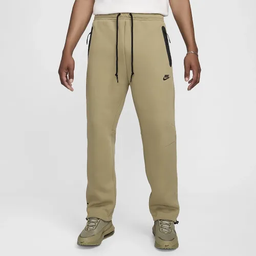 Nike Tech чоловічі Fleece Open-Hem Pants колір коричневий
