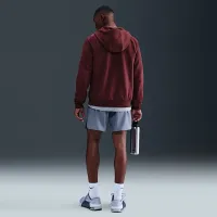 Nike Primary Fleece чоловічі Dri-FIT UV Full-Zip Performance Толстовка з капюшоном колір червоний